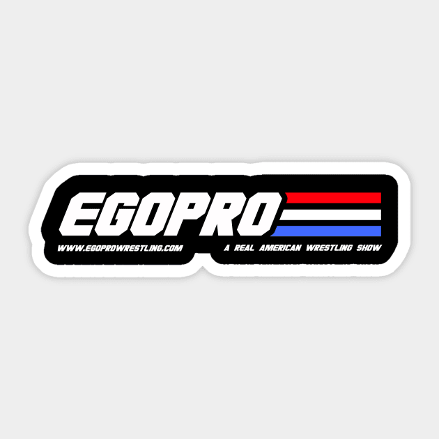 EGO Pro Wrestling 2nd Logo Sticker by egoprowrestling